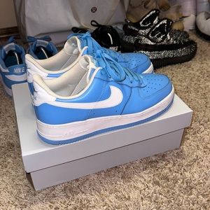 Air force 1 University Blue/White Size 10 in men’s